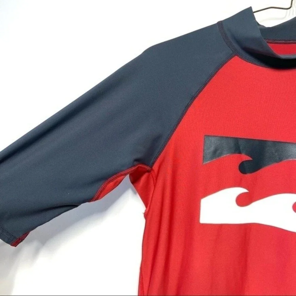 Billabong Team Wave Short Sleeve Rashguard S NWOT